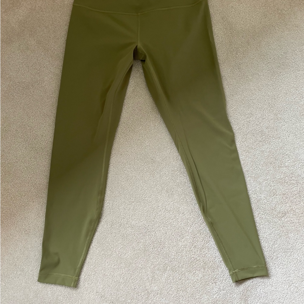 Lululemon Wunder high rise leggings size 12 25”leg
